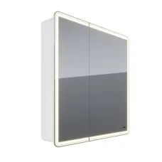 Зеркальный шкаф Lemark Element 80 LM80ZS-E с подсветкой Белый
