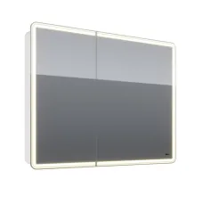 Зеркальный шкаф Lemark Element 100 LM100ZS-E с подсветкой Белый