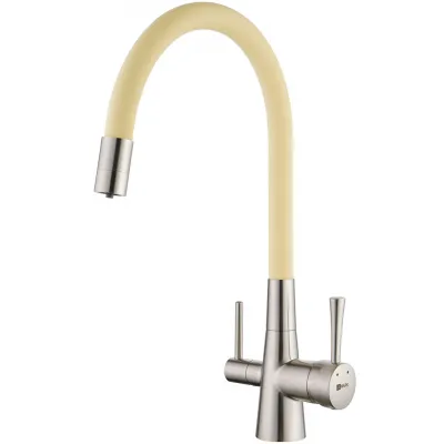 Смеситель для кухни Lemark Comfort LM3075BN-Beige